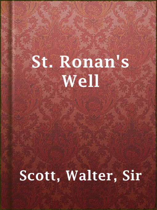 Title details for St. Ronan's Well by Sir Walter Scott - Available